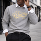 The Very Wealthy Co. Crewneck- Platinum Ash